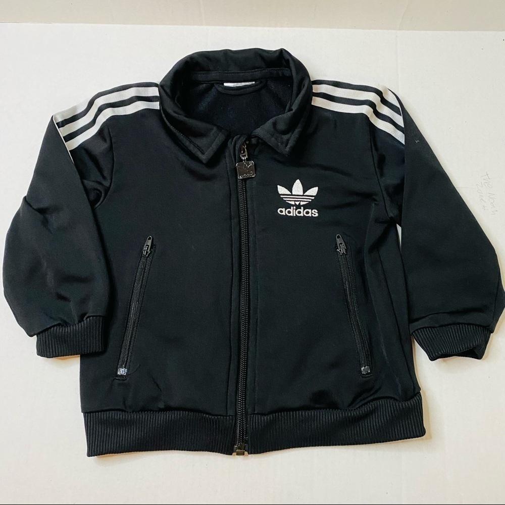Adidas Infant Striped Track Jacket Size: 6-9M